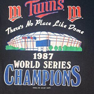 80s Vintage Minnesota Twins World Series Champions 1987